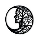 Női arc fali dekoráció