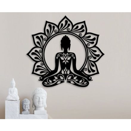 Buddha fali dekoráció