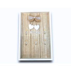 Fali Akasztós Kulcstartó Home