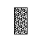 Virágmintás lézervágott fali dekoráció