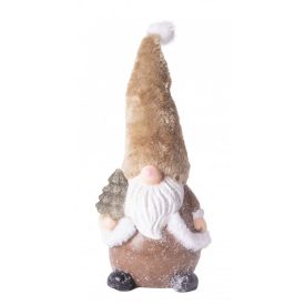 Orrmanó Plüss Sapiban Fenyőfával