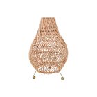 Rattan Asztali Lámpa - Natúr