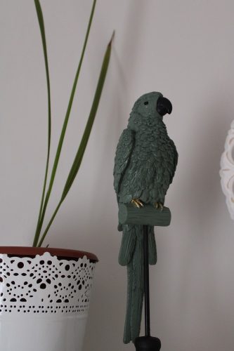 Dekorációs figura, Papagáj 31cm