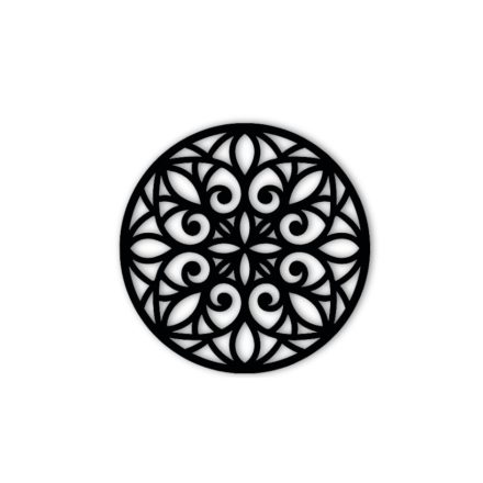 Mandala Lézervágott Fali Dekoráció