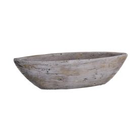 Csónak Alakú Betonkaspó Szürke