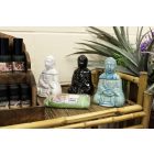 Ülő Buddha Aromalámpa - Fehér