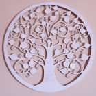 Fali dekoráció, fém 40cm IV.