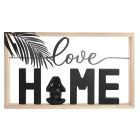 Fali Dekoráció "Love Home" 