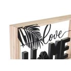 Fali Dekoráció "Love Home" 