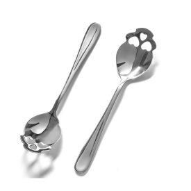 Teáskanál Koponya Alakú