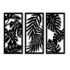 Pálmalevelek Fali Dekoráció 3 db-os Szett