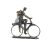Dekorációs Figura Biciklis Pár