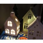 Ledes Porcelán Házikó Fehér