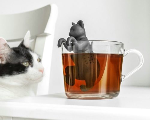 Macskás teafű tartó
