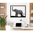 Elefánt Fali Dekoráció