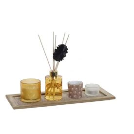 Illatosító aroma szett fa tálcán