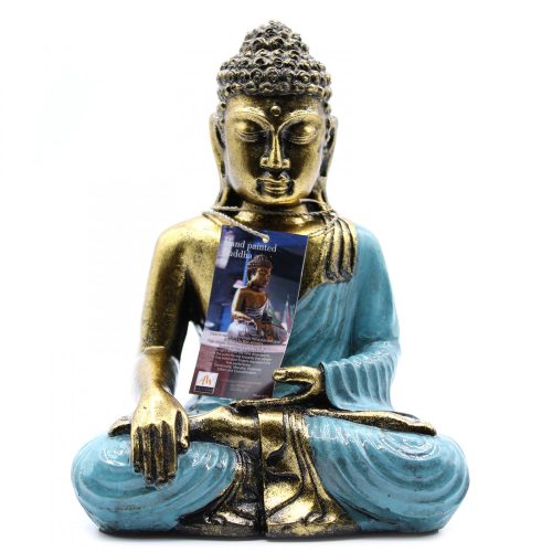 Buddha Kékeszöld és Arany - nagy
