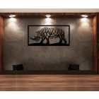 Orrszarvú Fali Dekoráció