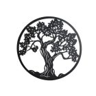 Fém Fali Életfa Dekoráció Fekete II.