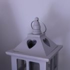 Fa Lámpás Szürke 25 cm