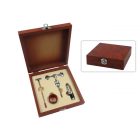 Boros készlet 4db-os, fa dobozban