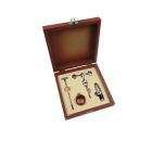 Boros készlet 4db-os, fa dobozban