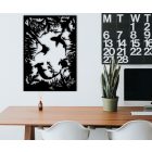 Vízivilág Fali Dekoráicó