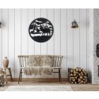 Tájkép Szarvassal Fali Dekoráció