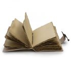 Bőr kötéses notesz Pillangó