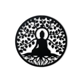 Életfa és Buddha Fali Dekoráció