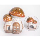 Kültéri Mécsestartós Gombaház