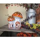 Kültéri Mécsestartós Gombaház