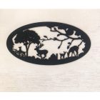 Fali Dekoráció Szarvasok