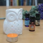 Fehér Aromalámpa - Bagoly
