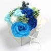 Szappanvirág Csokor- Esküvői Kék