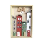 Fali Kulcstartó - Házak
