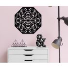 Nyolcszög Formájú Mandala Fali Dekoráció