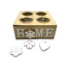 Fa mécsestartó 17cm