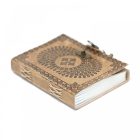 Bőr kötésű notesz Mandala