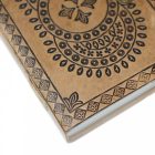 Bőr kötésű notesz Mandala