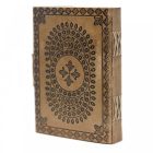 Bőr kötésű notesz Mandala