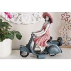 Dekorációs Figura, Lány motorral
