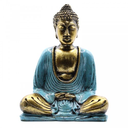 Kékeszöld és Arany Buddha - Közepes