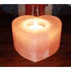 Himalája só mécsestartó - Szív 