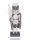 Fa Diótörő figura fehér-szürke palásttal