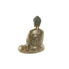 Buddha Figura Aranyozott 23 cm