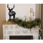 Karácsonyi Szarvas Fali Dekoráció