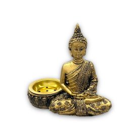 Füstölő -és Mécsestartó Buddha