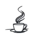 Kávés Csésze Fali Dekoráció