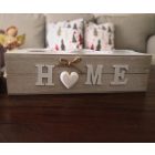 Mécsestartó "Home" Dekorációval